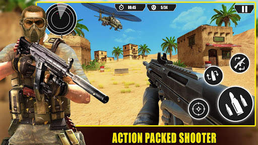 Critical Gun Games War Strike: Gun Shooting Games screenshot 5
