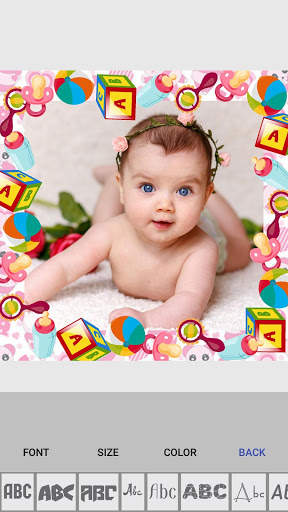 Baby photo frames maker screenshot 4