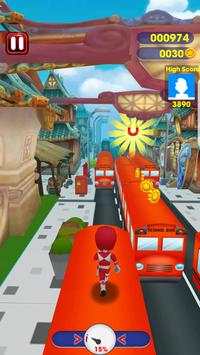 Mini Red Rangers Ultimat Bus Rush screenshot 6