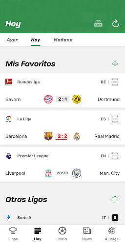 TorAlarm: Resultados de fútbol screenshot 5