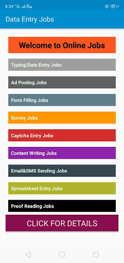 Data Entry Jobs screenshot 2