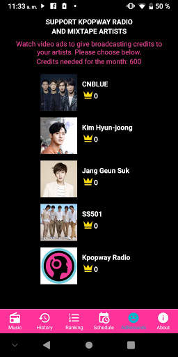 Kpopway - Kpop Music Radio screenshot 5