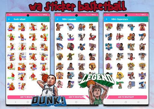 WAStickerApps Basketball WA Sticker Sport Fans 3 تصوير الشاشة