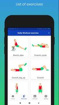 Daily Workout exercise screenshot 2
