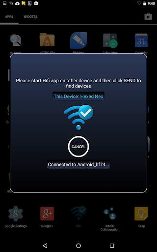 Hifi | WiFi Direct File Share screenshot 9