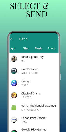 Share Easy : Apps Music Files Sharing screenshot 5