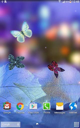 Abstract Butterflies Wallpaper screenshot 7