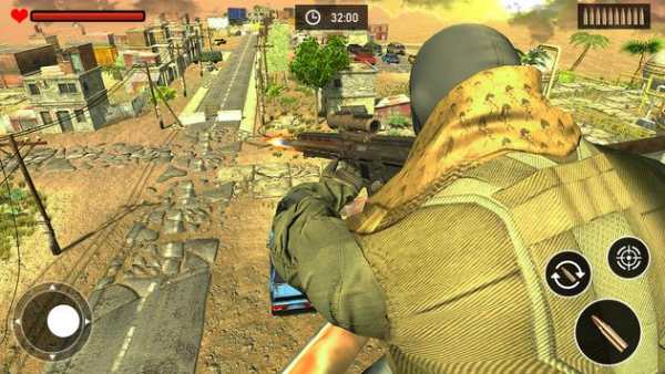 Desert Sniper Fire - Free Shooting Game screenshot 2