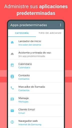 Gestor apps predefinidas Lite screenshot 1