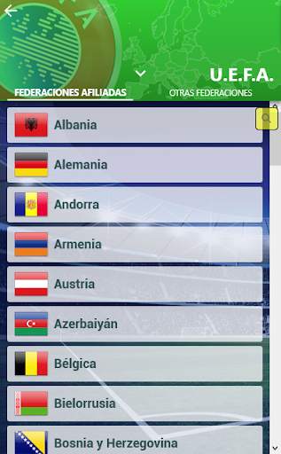 Fedefutbol App screenshot 2