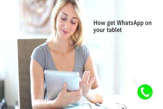 Guide WhatsApp tablet screenshot 1