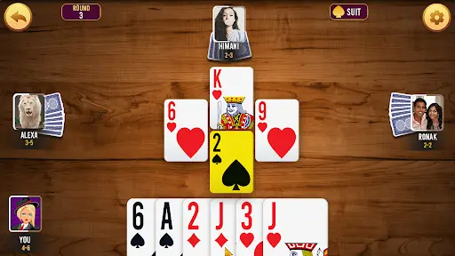 Callbreak Offline : Tash Game 7 تصوير الشاشة