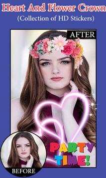 Heart And Flower Crown 4 تصوير الشاشة