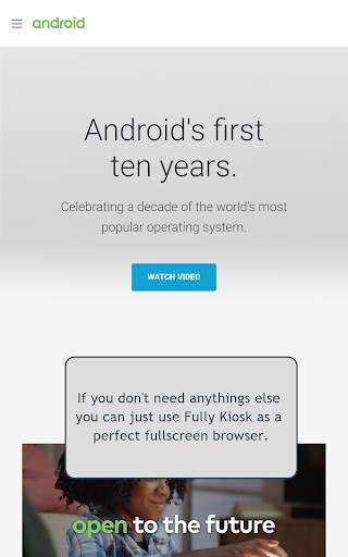 Fully Kiosk Browser & Lockdown screenshot 10