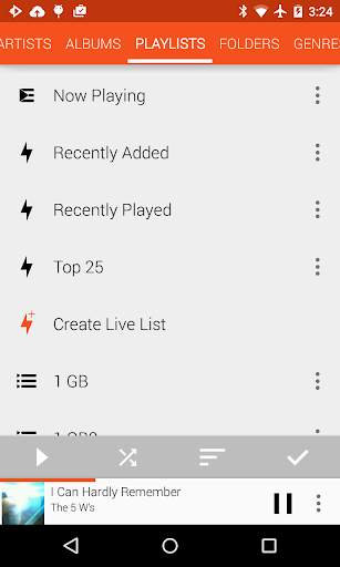 Material Orange Theme screenshot 7