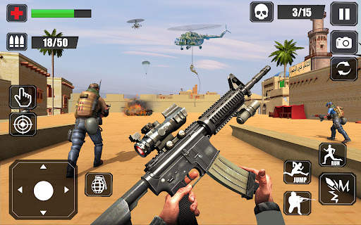 Contador Terrorista Pistola 3D screenshot 1