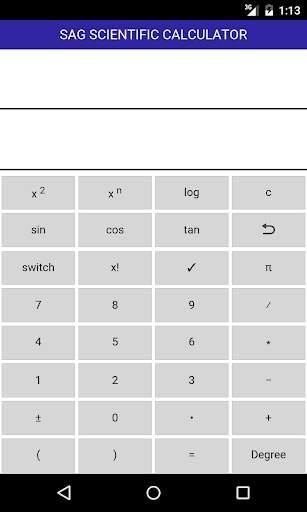 Sag Scientific Calculator screenshot 2