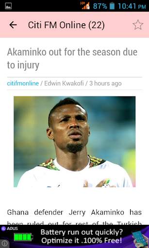 Ghana News App screenshot 4