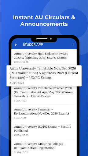 STUCOR - AU News, Results etc screenshot 2