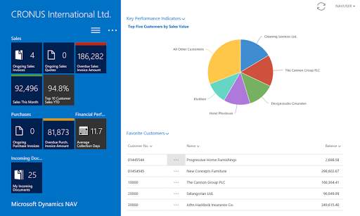 Dynamics NAV screenshot 9