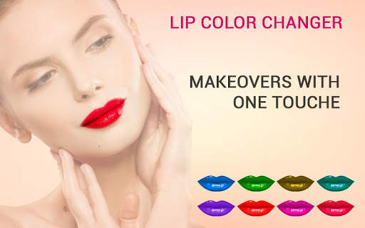 Lip Color Changer - lip makeup 2 تصوير الشاشة