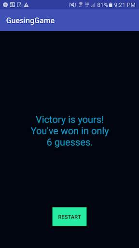 Guessing Game screenshot 2