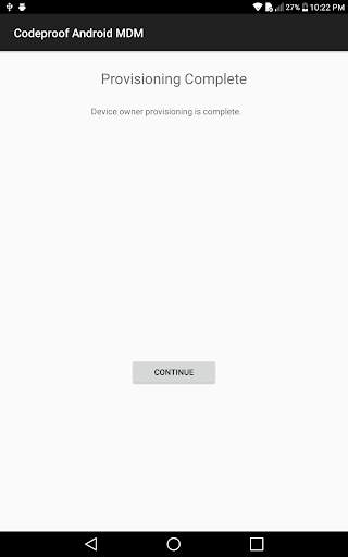 Codeproof MDM for Android screenshot 12