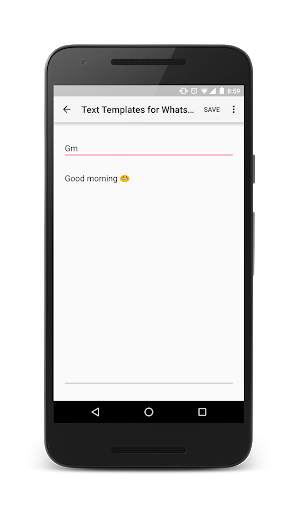 Text Templates for WhatsApp screenshot 4