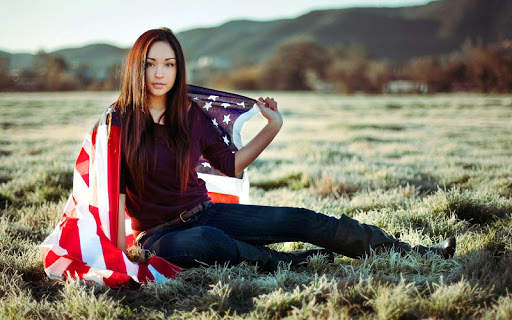 Sexy Hot American Girls Wallpapers HD screenshot 7