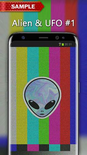Alien & UFO Wallpaper screenshot 2