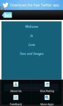 Love Messages / Romantic SMS screenshot 2