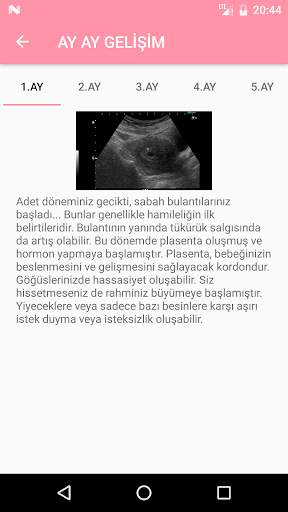 Gebelik Hamilelik Takibi screenshot 6