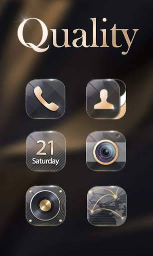 Quality GO Launcher Theme 2 تصوير الشاشة