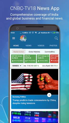 CNBCTV18 Business, Market News screenshot 1