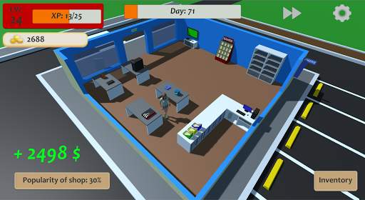 Gaming Shop - Idle Shopkeeper Game screenshot 2