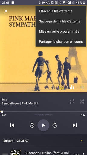 SublimBeats Music Player screenshot 1