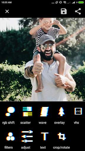 Onetap Glitch - Photo Editor screenshot 7