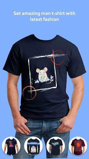 Man T-Shirt Fashion Photo Editor screenshot 2