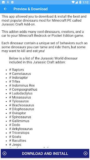 Dinosaur Mod For Mcpe screenshot 4