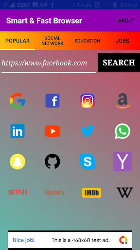 Smart & Fast Browser-ALL IN ONE Web Browser screenshot 7