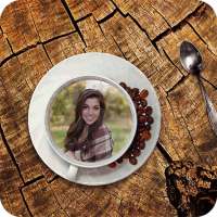 Coffee Cup Photo Frame