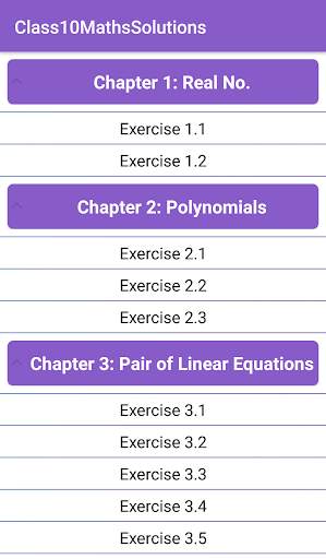 10th Maths NCERT Solutions - CLASS 10 screenshot 2