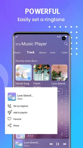 Music Player for Samsung - MP3 Player screenshot 4