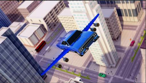 US Flying Car Driving Simulator 2019 screenshot 5