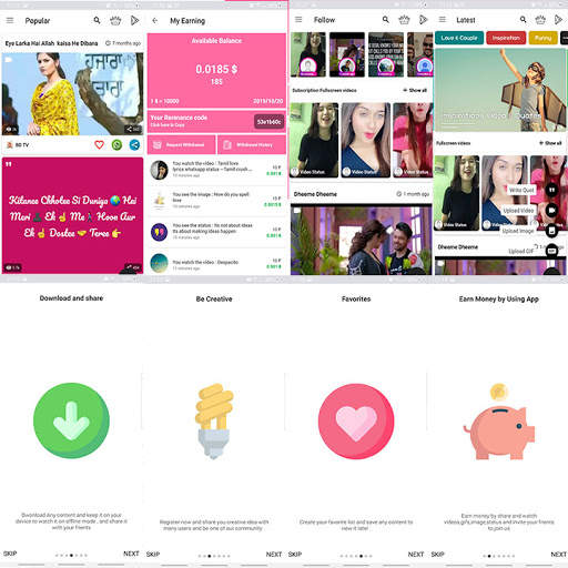 Status Apps - Earn Real Money with Status Updates screenshot 17