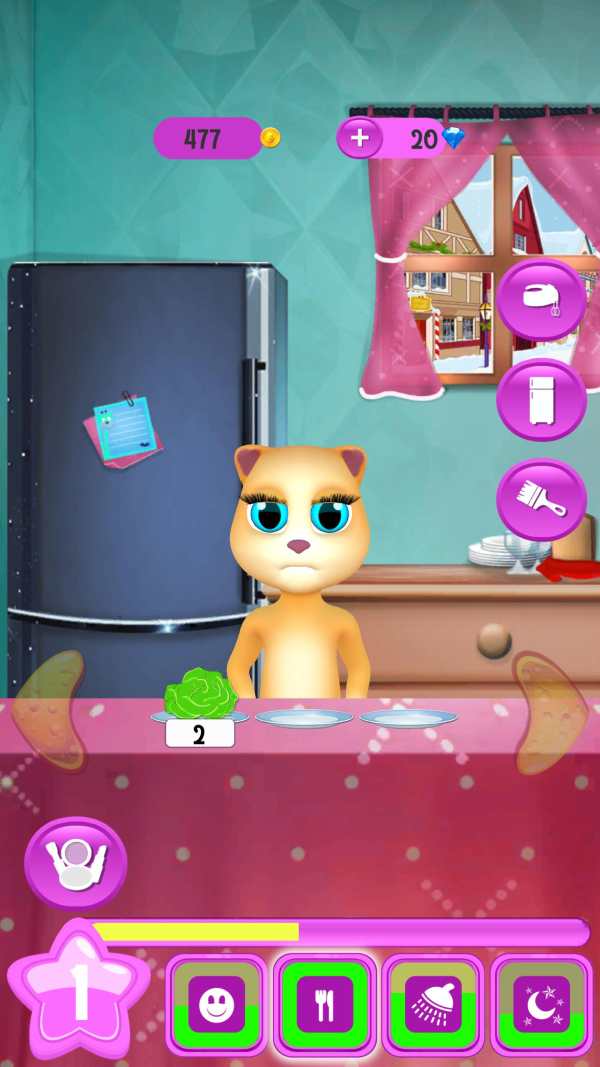 My Talking Cat Donna 2 تصوير الشاشة