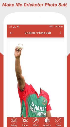 Cricket Photo Suit screenshot 4