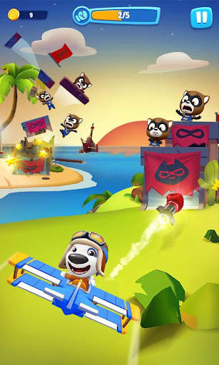 Talking Tom Sky Run: The Fun N screenshot 2