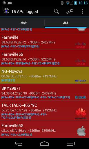 WiFi Tracker screenshot 1