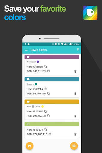 Kameleon - Color Picker for Camera & Images screenshot 4